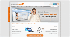 Desktop Screenshot of cabacos-cms.de